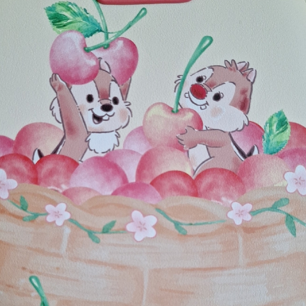 Loungefly Disney Chip 'N' Dale Cherry Basket Mini Backpack - Picture 5 of 6